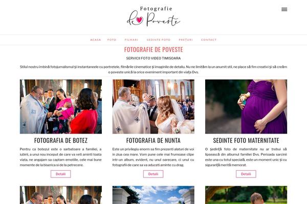 PhotoMe theme site design template sample