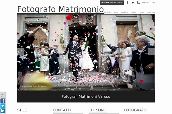fotografomatrimoni.biz site used Albedo