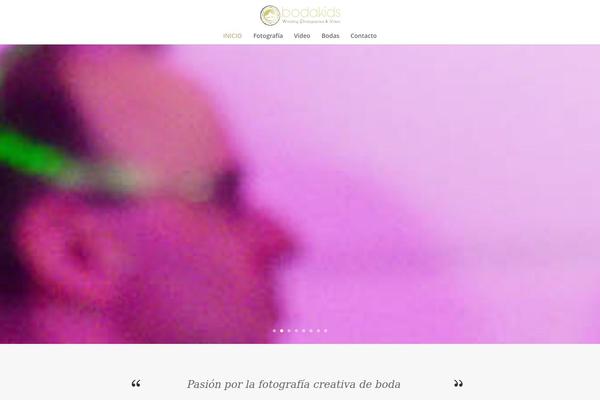 Flexible theme site design template sample