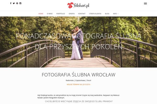 PhotoMe website example screenshot