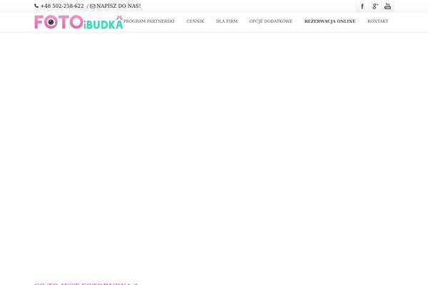 fotoibudka.pl site used Fotobudka