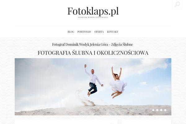 BuzzBlog theme site design template sample