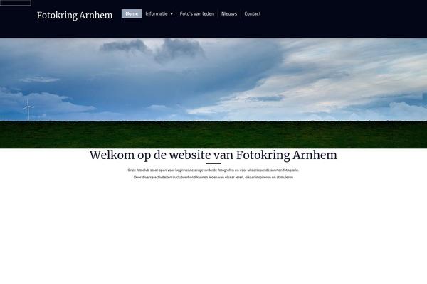 Refrakt theme site design template sample