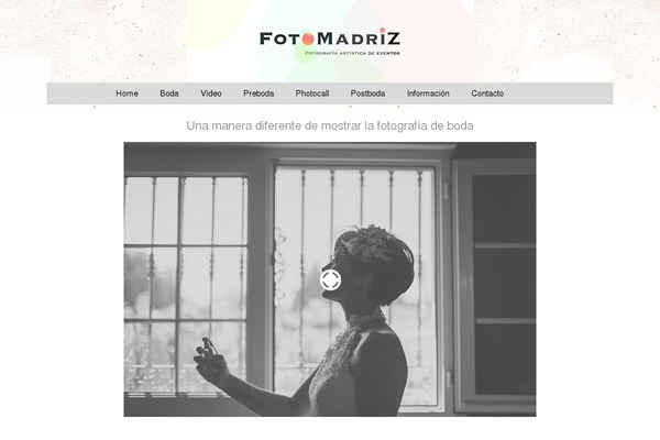 fotomadriz.com site used Bokeh_1_4_2