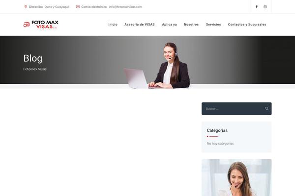 Site using Themestek-liviza-extras plugin