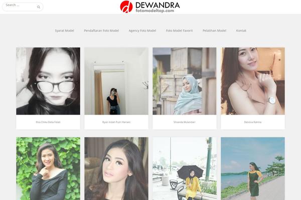 GK Portfolio theme site design template sample