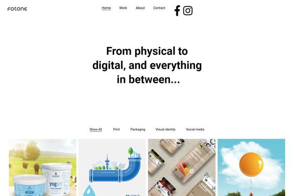 Bifrost theme site design template sample