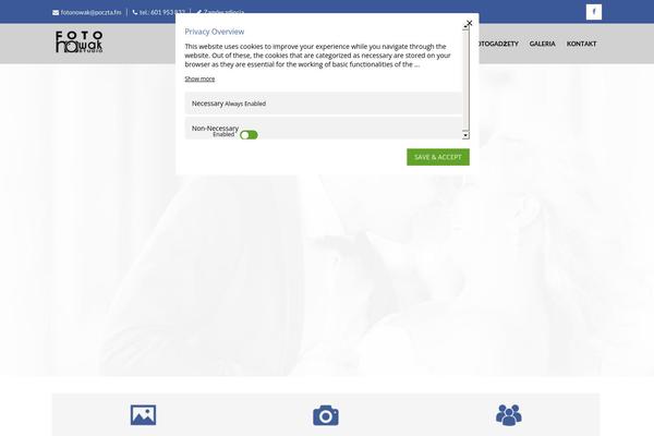 fotonowak.pl site used Spirited-pro