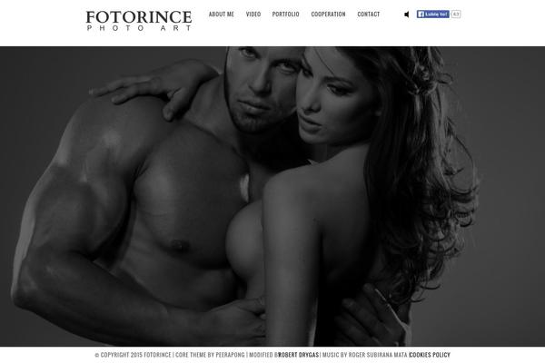 Core theme site design template sample