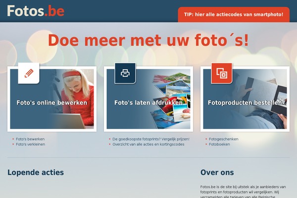 Standaard theme site design template sample