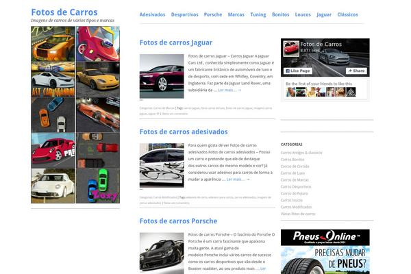 Ari theme site design template sample