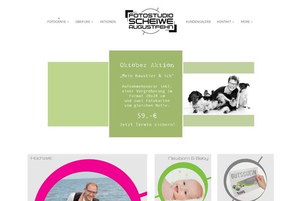 Tripod theme site design template sample