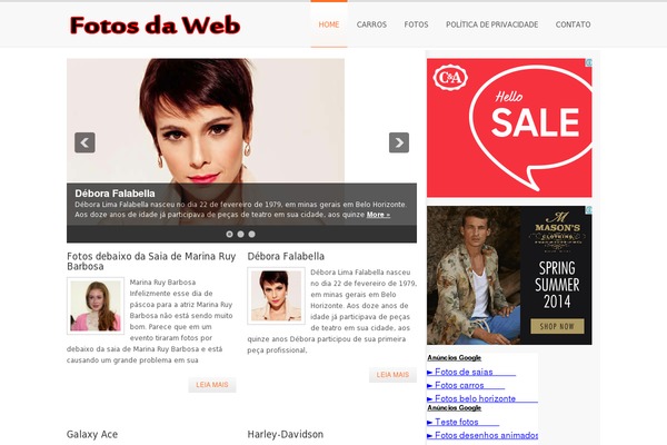 Point theme site design template sample