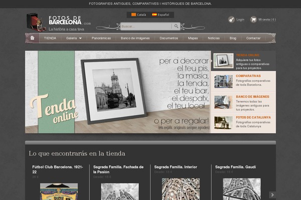 Bellissima theme site design template sample
