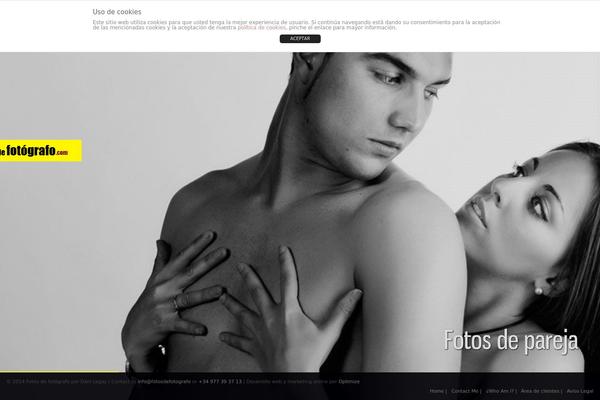 Photolio theme site design template sample