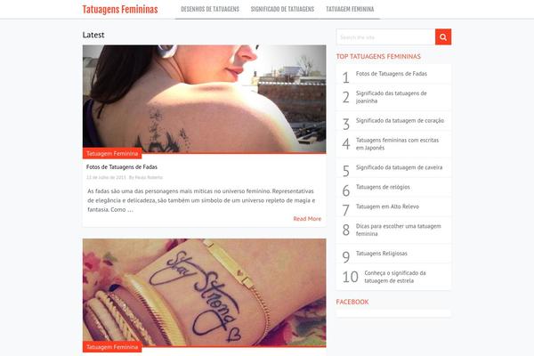 Site using Frizzly plugin