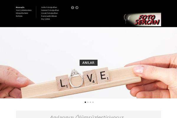 Photo theme site design template sample