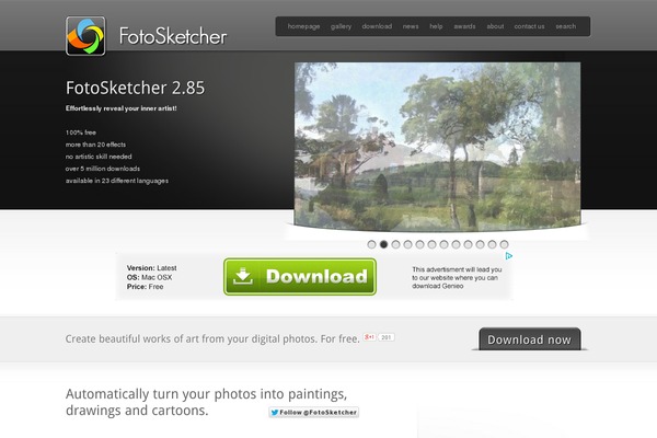 Site using Before After Image Slider Lite plugin