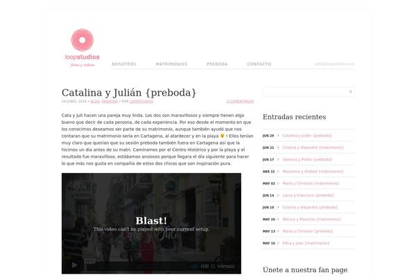 Mono theme site design template sample