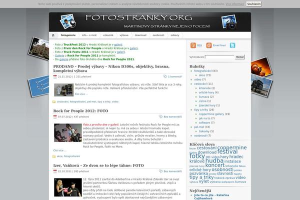 fotostranky.org site used iNove