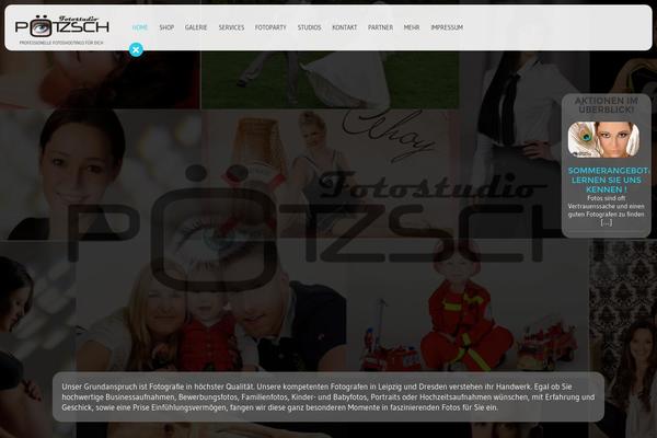 Pure theme site design template sample