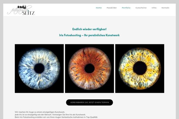 Oshine theme site design template sample