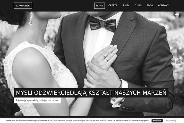Focal theme site design template sample