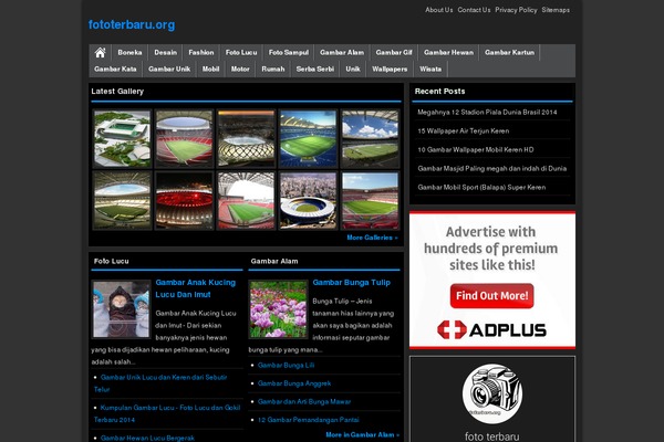 Gzine theme websites examples