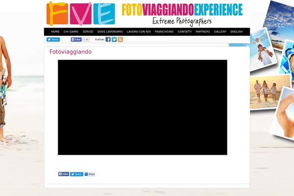 fotoviaggiando.com site used Travel Blogger