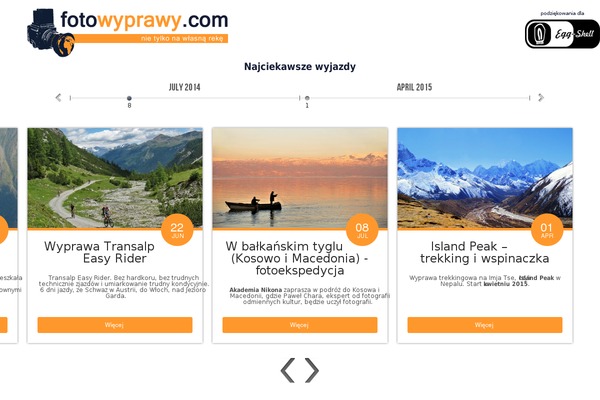 The Gossip theme site design template sample
