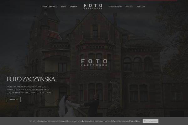 fotozaczynska.pl site used Fotozaczynska