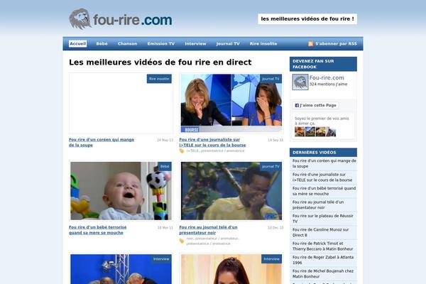 Snapshot theme site design template sample
