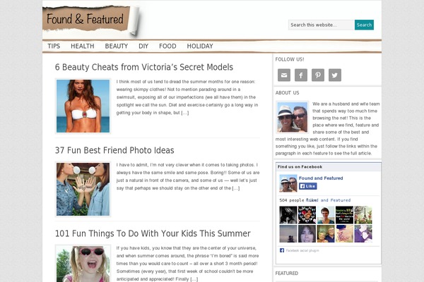 Site using Sticky Header by ThematoSoup plugin