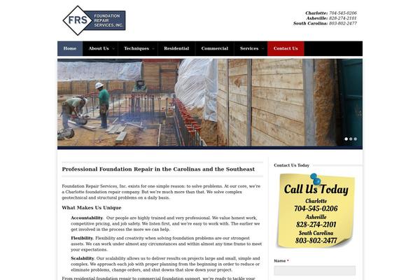 Moderno theme site design template sample