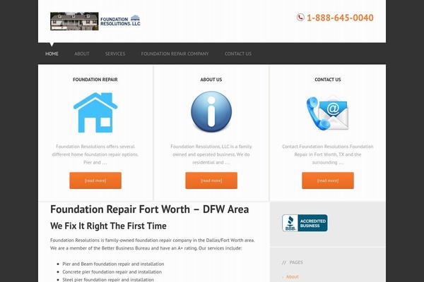 Streamline Pro theme site design template sample