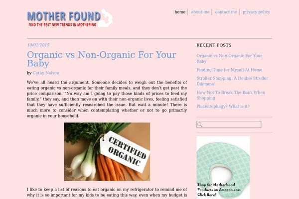 Serena theme site design template sample