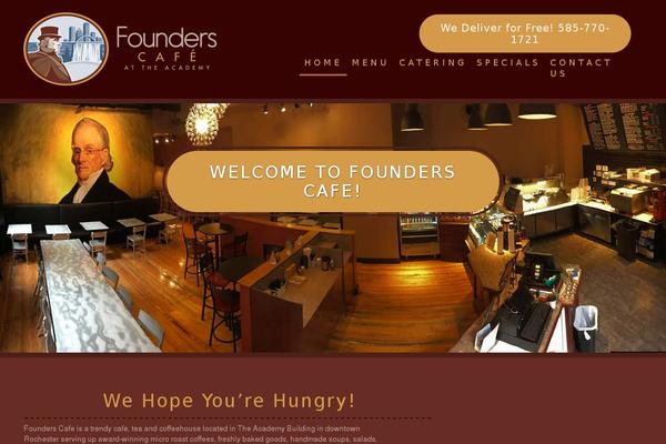 Restaurateur theme site design template sample