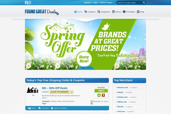 Clipper theme site design template sample