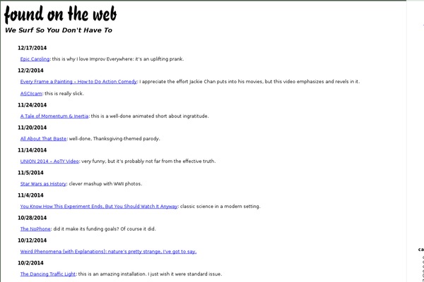 foundontheweb.org site used Found