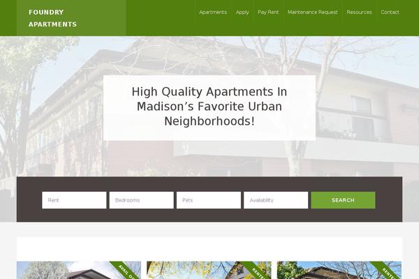 foundryapts.com site used AgentPress Pro