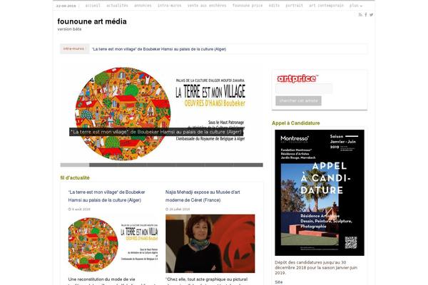 Site using BEMO A-Z Index plugin