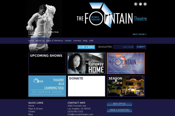 fountain theme websites examples