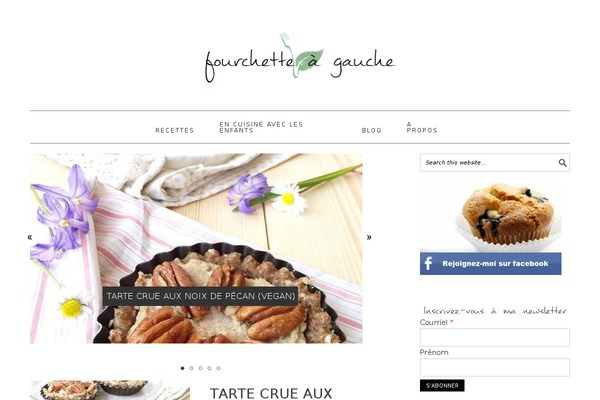 Foodie Pro theme site design template sample