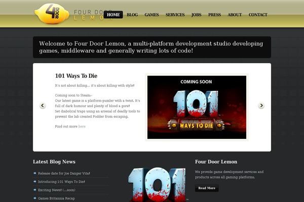 Blogus theme site design template sample