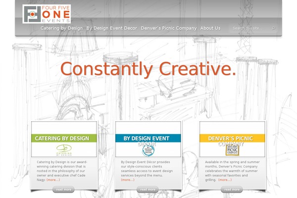 InStyle theme site design template sample