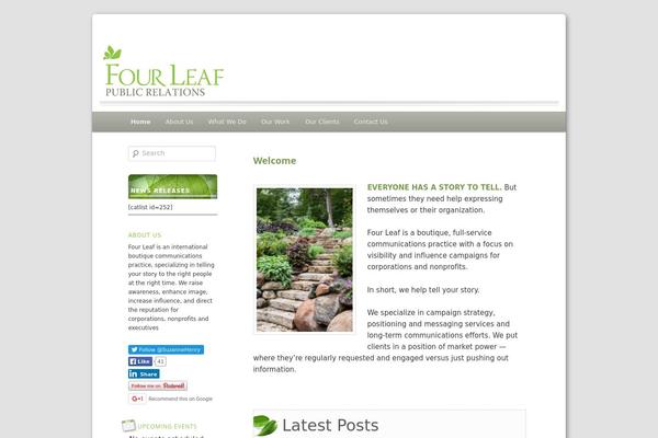 fourleafpr.com site used Optipoptheme