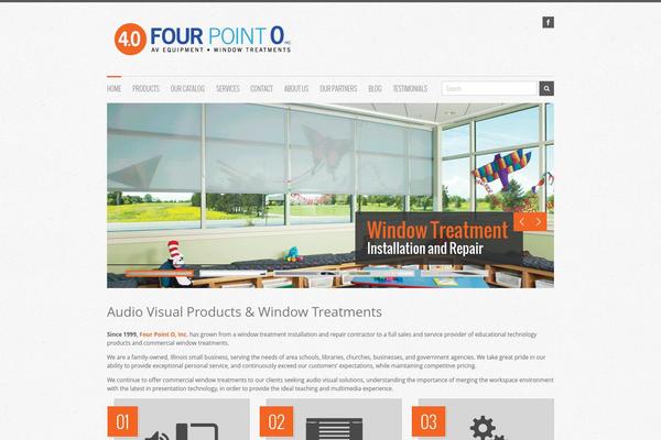 Optimas theme site design template sample
