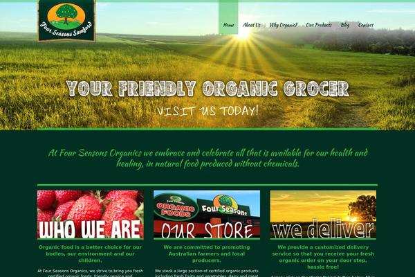 White Rock theme site design template sample