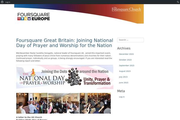 Custom Community theme site design template sample