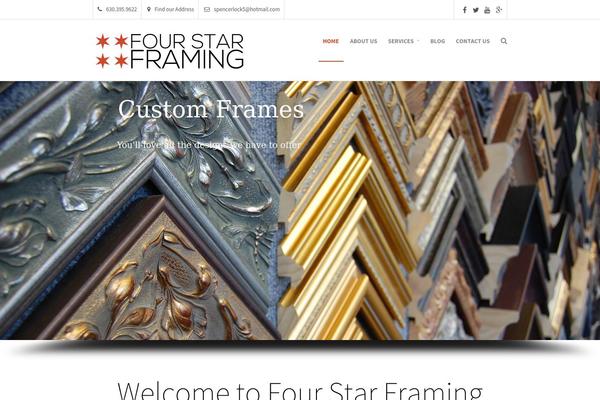 Proxima theme site design template sample